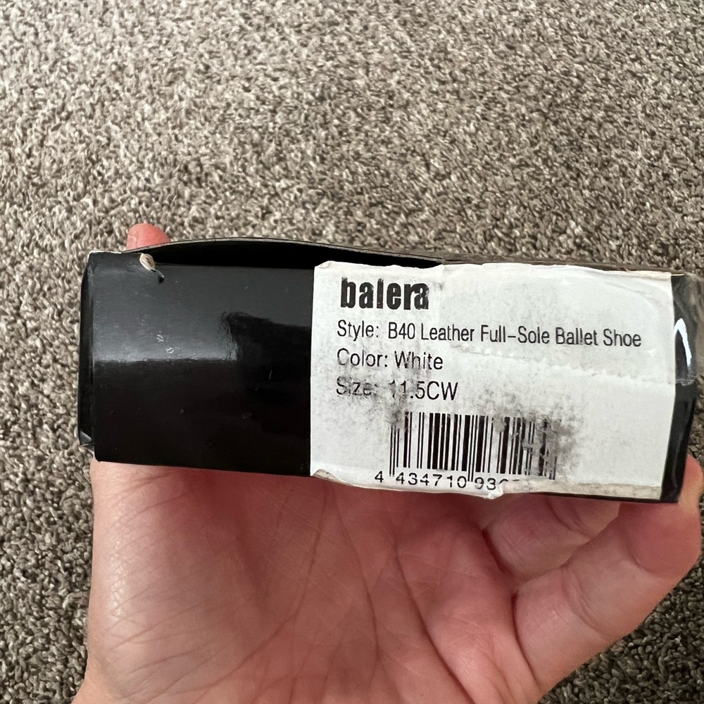 White ballet shoes new